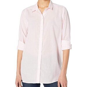 NWT Lucky Brand Long Sleeve Stripe Tunic Blouse